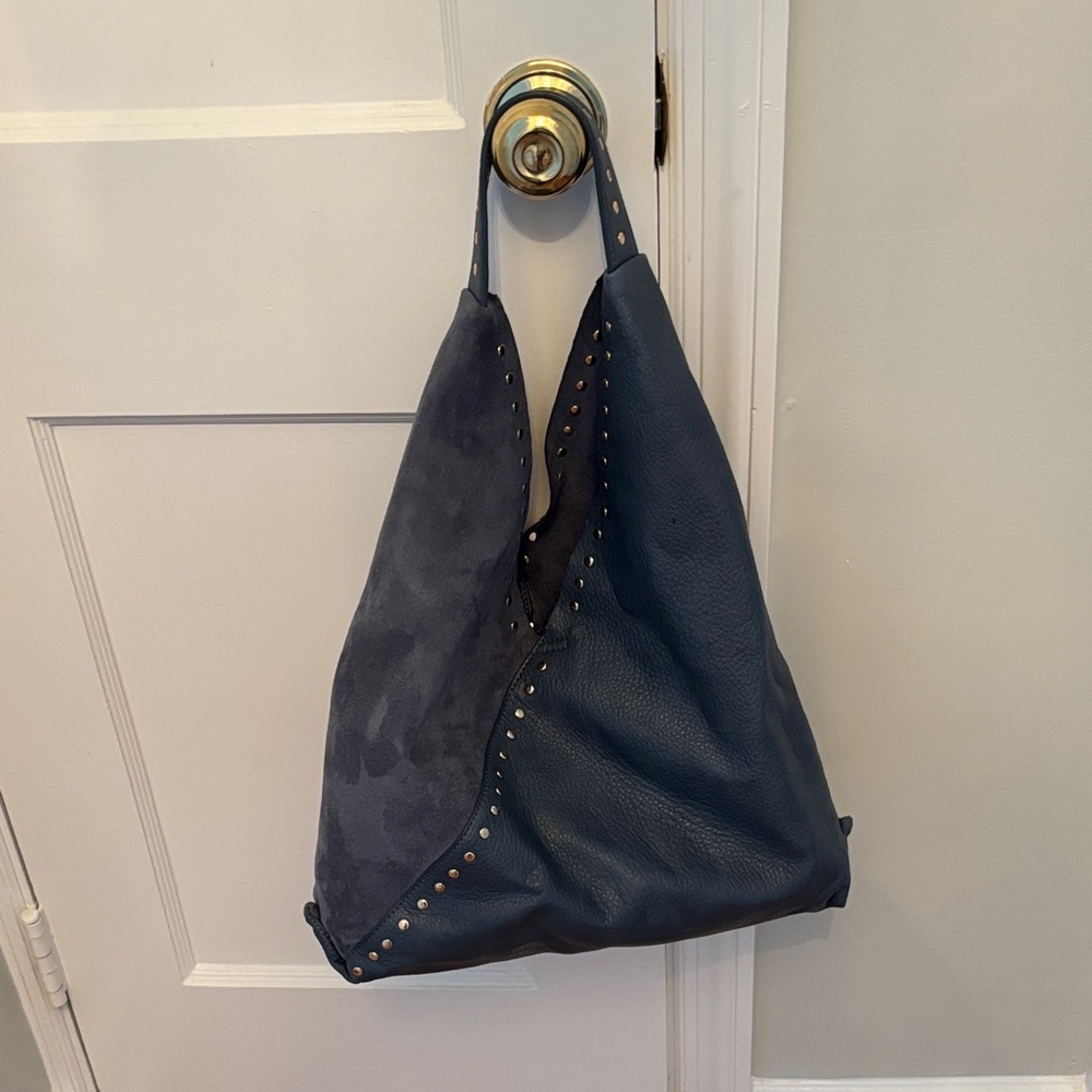 South Moon Under bucket bag Stylish Blue Studded Tote Bag